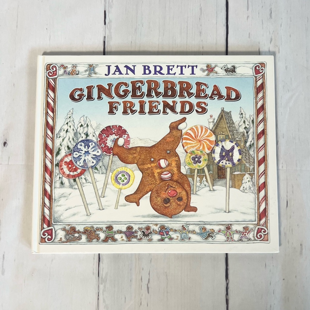 Jan Brett Gingerbread Friends Hard Back Book